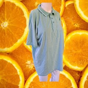 James Tattersall Mint Green Short Sleeve Polo Size‎ XL